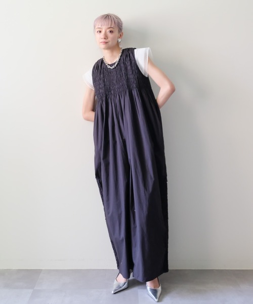 DOLLUPOOPS(ドールアップウップス)の「Side Lace All-in-One(サイドレースオールインワン)(つなぎ/オールインワン・レディース・ブラック/カーキ/ブラウン・FREE)」の22枚目の写真