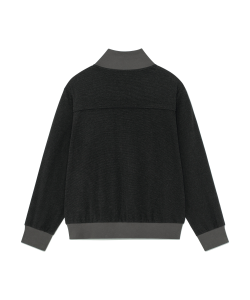THECOLDESTMOMENT(ザコールデストモーメント)の「TCM cozy line jersey zip-up (black)(その他アウター・レディース・その他・SMALL/MEDIUM/LARGE)」の3枚目の写真