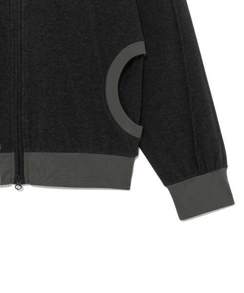 THECOLDESTMOMENT(ザコールデストモーメント)の「TCM cozy line jersey zip-up (black)(その他アウター・レディース・その他・SMALL/MEDIUM/LARGE)」の5枚目の写真