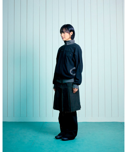 THECOLDESTMOMENT(ザコールデストモーメント)の「TCM cozy line jersey zip-up (black)(その他アウター・レディース・その他・SMALL/MEDIUM/LARGE)」の7枚目の写真
