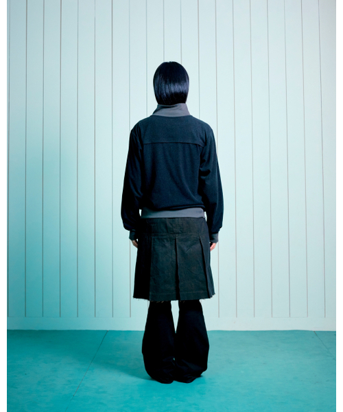 THECOLDESTMOMENT(ザコールデストモーメント)の「TCM cozy line jersey zip-up (black)(その他アウター・レディース・その他・SMALL/MEDIUM/LARGE)」の8枚目の写真