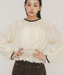 KBF | ポップコーンシャーリングブラウス(シャツ/ブラウス)