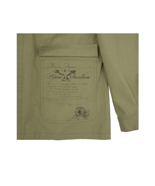 MEA（メア）の「STUD CHORE JACKET [LIGHT OLIVE]（その他アウター・メンズ・その他・2/3）」の4枚目の写真
