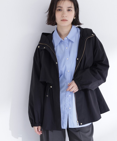 NATURAL BEAUTY BASIC(ナチュラルビューティーベーシック)の「【sweet4月号掲載】◇【ちょうど、いい服】毎日これ。週7ペプラムフーディブルゾン(ブルゾン・レディース・オフホワイト/グレイッシュベージュ/ブラック・SMALL/LARGE/MEDIUM)」の18枚目の写真