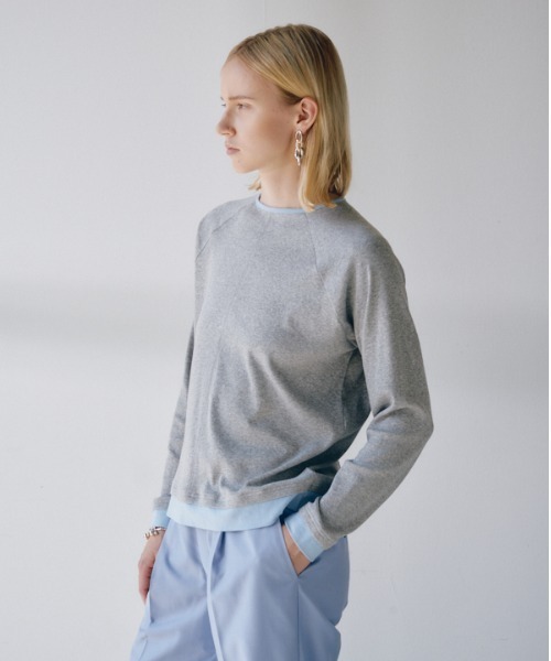 Muel Chic(ミュエルシック)の「Ciel CS シエルカットソー(Tシャツ/カットソー・レディース・ブラック/ライトイエロー/グレー/オフホワイト/ライトブルー・FREE)」の4枚目の写真