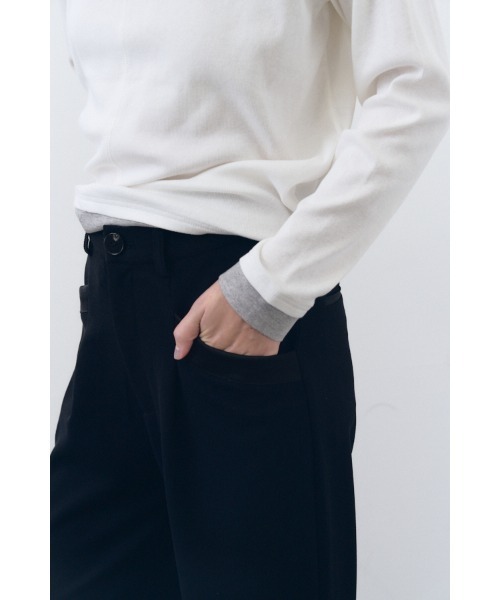 Muel Chic(ミュエルシック)の「Ciel CS シエルカットソー(Tシャツ/カットソー・レディース・ブラック/ライトイエロー/グレー/オフホワイト/ライトブルー・FREE)」の12枚目の写真