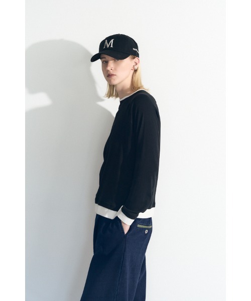 Muel Chic(ミュエルシック)の「Ciel CS シエルカットソー(Tシャツ/カットソー・レディース・ブラック/ライトイエロー/グレー/オフホワイト/ライトブルー・FREE)」の13枚目の写真
