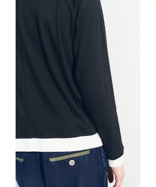 Muel Chic(ミュエルシック)の「Ciel CS シエルカットソー(Tシャツ/カットソー・レディース・ブラック/ライトイエロー/グレー/オフホワイト/ライトブルー・FREE)」の20枚目の写真