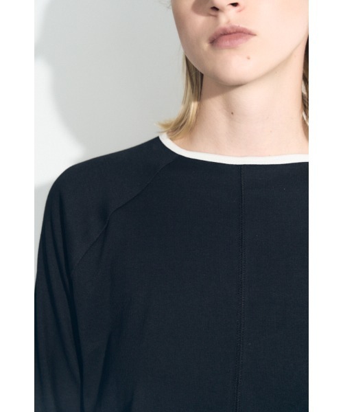 Muel Chic(ミュエルシック)の「Ciel CS シエルカットソー(Tシャツ/カットソー・レディース・ブラック/ライトイエロー/グレー/オフホワイト/ライトブルー・FREE)」の18枚目の写真