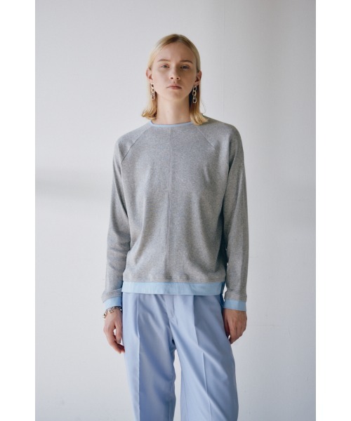 Muel Chic(ミュエルシック)の「Ciel CS シエルカットソー(Tシャツ/カットソー・レディース・ブラック/ライトイエロー/グレー/オフホワイト/ライトブルー・FREE)」の21枚目の写真