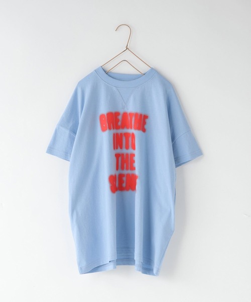 LOWRYS FARM（ローリーズファーム）の「アソートプリントワンピースＳＳ　656757（Tシャツ/カットソー・キッズ・ブルー/オフホワイト/キナリ/ブラック・120cm/110cm/150cm/140cm/130cm）」の22枚目の写真