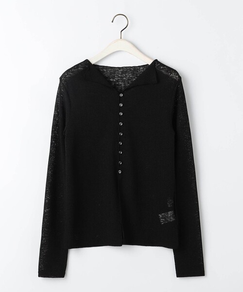 ZELDA(ゼルダ)の「【ZELDA】カットレースカーディガン(Tシャツ/カットソー・レディース・オフホワイト/ライトグレー/ブラック・FREE)」の8枚目の写真