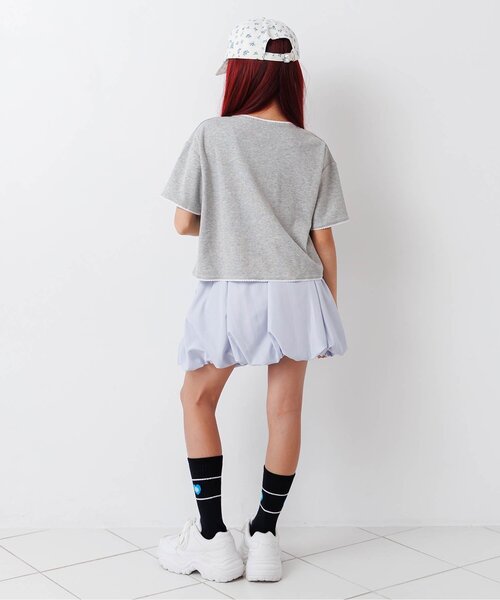 algy（アルジー）の「【セットアップ対応】シャカバルーンスカパン（スカート・キッズ・ネイビー/サックスブルー・130/140/150/160）」の13枚目の写真