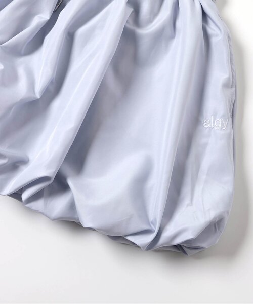 algy（アルジー）の「【セットアップ対応】シャカバルーンスカパン（スカート・キッズ・ネイビー/サックスブルー・130/140/150/160）」の4枚目の写真