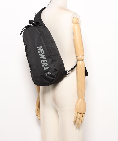NEW ERA(ニューエラ)の「【NEW ERA/ニューエラ】ボディバッグ リップストップ ブラック(ボディバッグ/ウエストポーチ・メンズ・ブラック・FREE)」の5枚目の写真
