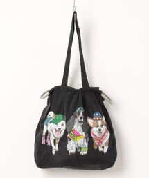 CORISCO（コリスコ）の「ポリエステルアニマル柄トートバッグ(M1)（トートバッグ）」