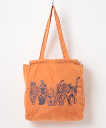 go slow caravan（ゴースローキャラバン）の「ポリエステルアニマル柄トートバッグ(M1)（トートバッグ）」