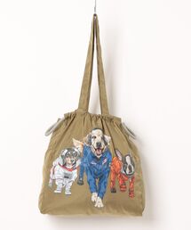 CORISCO（コリスコ）の「ポリエステルアニマル柄トートバッグ(M1)（トートバッグ）」