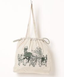 CORISCO（コリスコ）の「ポリエステルアニマル柄トートバッグ(M1)（トートバッグ）」