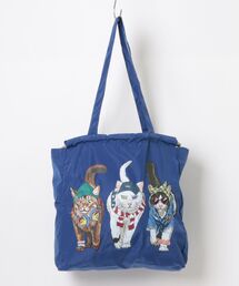 CORISCO（コリスコ）の「ポリエステルアニマル柄トートバッグ(M1)（トートバッグ）」