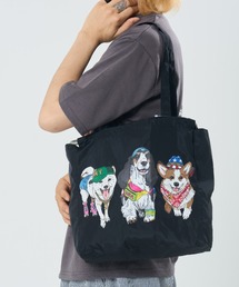CORISCO（コリスコ）の「ポリエステルアニマル柄トートバッグ(M1)（トートバッグ）」