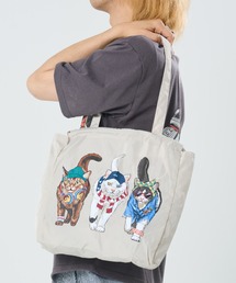 CORISCO（コリスコ）の「ポリエステルアニマル柄トートバッグ(M1)（トートバッグ）」