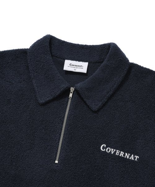 COVERNAT(カバーナット)の「テリー ポロT ネイビー(ポロシャツ・レディース・その他・LARGE/MEDIUM)」の2枚目の写真
