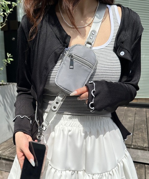 セール】ポーチ付きスマホマルチショルダー（スマホグッズ）｜CLEA
