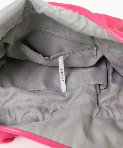 cheek(BAG)(チーク)の「tiered code one shoulder / ワンショルダーバッグ(ショルダーバッグ・レディース・ブラック/グレー/ピンク/カーキ・FREE)」の10枚目の写真