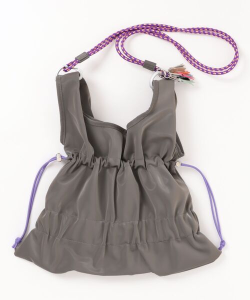 cheek(BAG)(チーク)の「tiered code one shoulder / ワンショルダーバッグ(ショルダーバッグ・レディース・ブラック/グレー/ピンク/カーキ・FREE)」の15枚目の写真