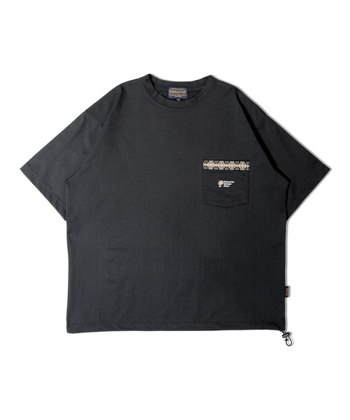 PENDLETON（ペンドルトン）の「PENDLETON-SS Tee＆Shorts　Bag SET（Tシャツ/カットソー・メンズ・ベージュ/サックスブルー/ブラック・L/M）」の4枚目の写真