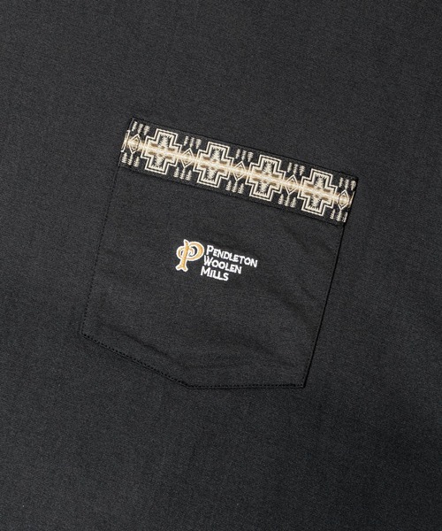 PENDLETON（ペンドルトン）の「PENDLETON-SS Tee＆Shorts　Bag SET（Tシャツ/カットソー・メンズ・ベージュ/サックスブルー/ブラック・L/M）」の21枚目の写真