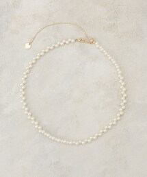 OPAQUE.CLIP | フェイクパールビーズスライドネックレス(ネックレス)