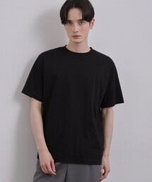 スムースシルケットS／S カットソー