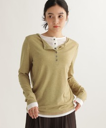 studio CLIP | 【daily CLIP】レイヤードヘンリープルオーバー(Tシャツ/カットソー)