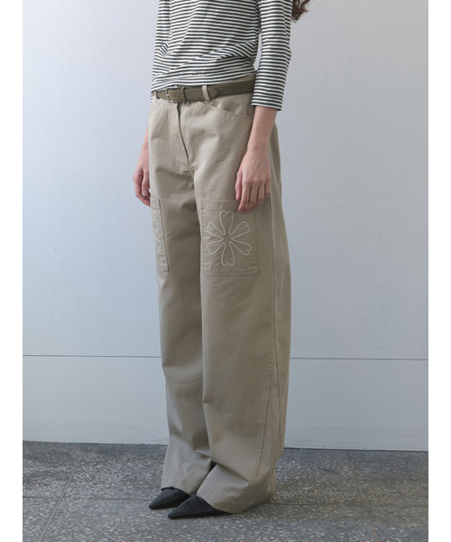 Kijun（キジュン）の「Clover Pocket Pants Sand（その他パンツ・レディース・その他・SMALL/MEDIUM）」の6枚目の写真