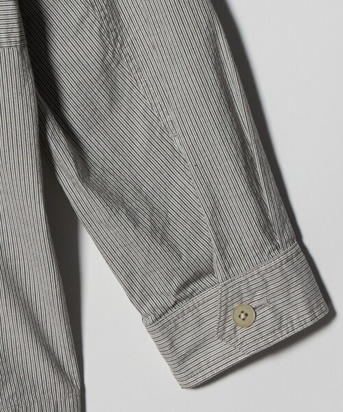 UNITED ARROWS(ユナイテッドアローズ)の「ギザコットン コードレーン サファリジャケット(ミリタリージャケット・メンズ・ブラック/ベージュ・S/M/L/XL)」の22枚目の写真