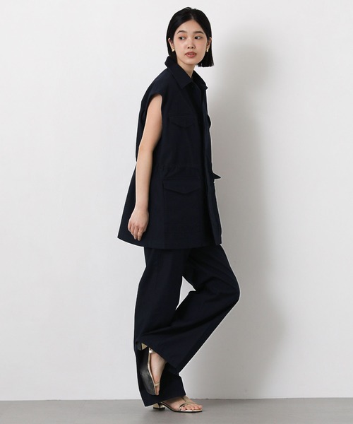 Le Minor(ルミノア)の「ルミノアマリンワイドパンツ(その他パンツ・レディース・ネイビー・24/23)」の16枚目の写真