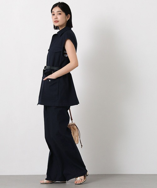 Le Minor(ルミノア)の「ルミノアマリンワイドパンツ(その他パンツ・レディース・ネイビー・24/23)」の19枚目の写真