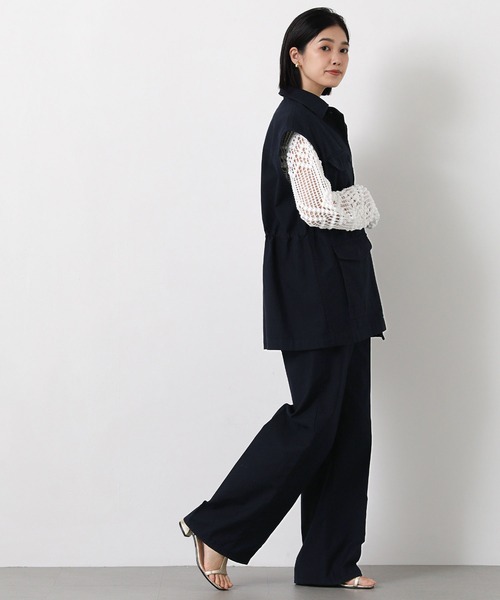 Le Minor(ルミノア)の「ルミノアマリンワイドパンツ(その他パンツ・レディース・ネイビー・24/23)」の21枚目の写真