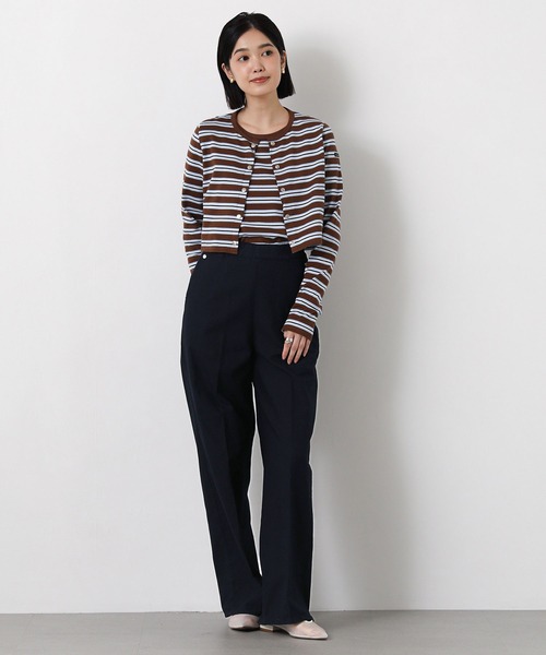 Le Minor(ルミノア)の「ルミノアマリンワイドパンツ(その他パンツ・レディース・ネイビー・24/23)」の4枚目の写真