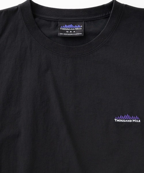 THOUSAND MILE(サウザンドマイル)の「THOUSAND MILE/サウザンドマイル SHORT SLEEVE T-SHIRT & LONG PANTS SET ストレッチ性 UVカット セットアップ 2026年春夏(セットアップ・メンズ・ブラック/チャコール・XS/M/L/XL)」の15枚目の写真