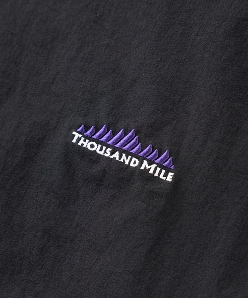 THOUSAND MILE(サウザンドマイル)の「THOUSAND MILE/サウザンドマイル SHORT SLEEVE T-SHIRT & LONG PANTS SET ストレッチ性 UVカット セットアップ 2026年春夏(セットアップ・メンズ・ブラック/チャコール・XS/M/L/XL)」の16枚目の写真