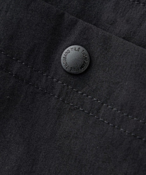 THOUSAND MILE(サウザンドマイル)の「THOUSAND MILE/サウザンドマイル SHORT SLEEVE T-SHIRT & LONG PANTS SET ストレッチ性 UVカット セットアップ 2026年春夏(セットアップ・メンズ・ブラック/チャコール・XS/M/L/XL)」の4枚目の写真