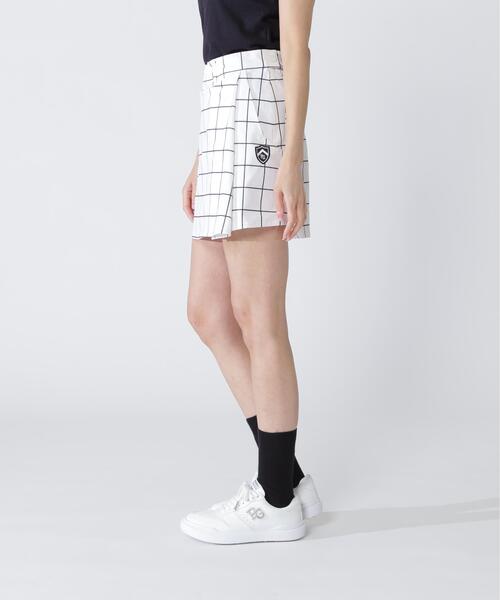 PEARLY GATES(パーリーゲイツ)の「【PEARLY GATES】Peカチオンメランジ天竺スカート <ウィンドペン>(スカート・レディース・ホワイト系その他・SMALL)」の7枚目の写真