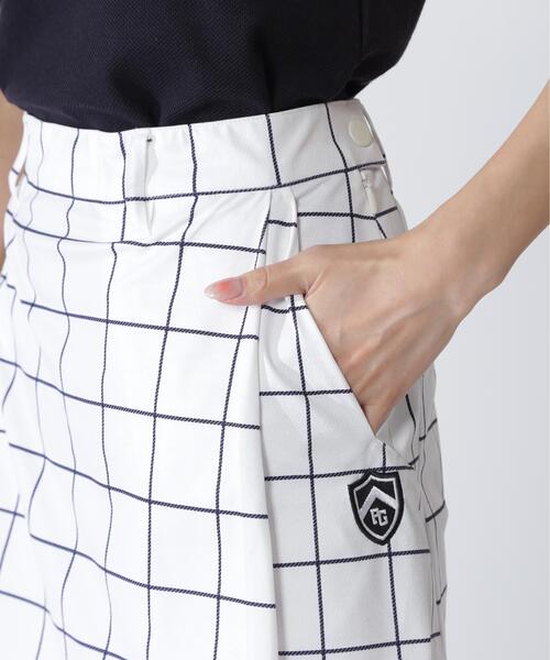 PEARLY GATES(パーリーゲイツ)の「【PEARLY GATES】Peカチオンメランジ天竺スカート <ウィンドペン>(スカート・レディース・ホワイト系その他・SMALL)」の9枚目の写真