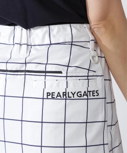 PEARLY GATES(パーリーゲイツ)の「【PEARLY GATES】Peカチオンメランジ天竺スカート <ウィンドペン>(スカート・レディース・ホワイト系その他・SMALL)」の11枚目の写真