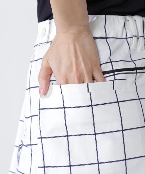 PEARLY GATES(パーリーゲイツ)の「【PEARLY GATES】Peカチオンメランジ天竺スカート <ウィンドペン>(スカート・レディース・ホワイト系その他・SMALL)」の12枚目の写真