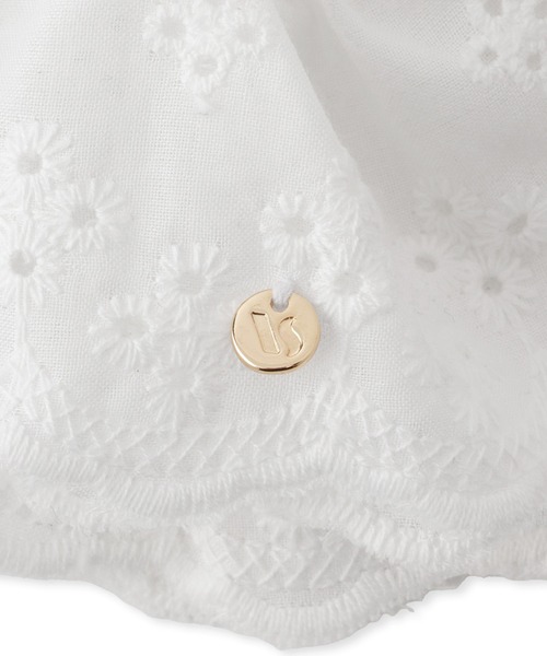 VIS(ビス)の「コットンレースシュシュ(シュシュ・レディース・ブラック/オフホワイト・FREE)」の7枚目の写真