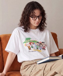 【T18】【PEANUTS/ピーナッツ】PEANUTS IN HAWAII TEE